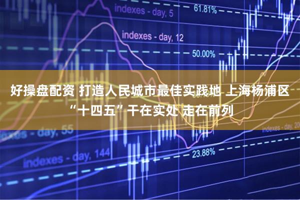 好操盘配资 打造人民城市最佳实践地 上海杨浦区“十四五”干在实处 走在前列